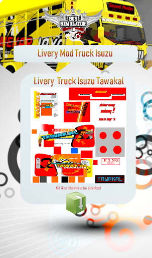 Livery Mod Truck Isuzu NMR71 mod screenshots 2