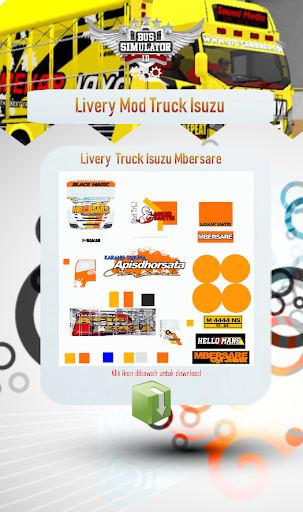 Livery Mod Truck Isuzu NMR71 mod screenshots 4