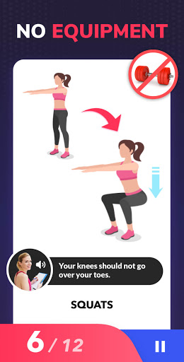 Lose Weight App for Women – Workout at Home mod screenshots 2