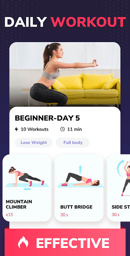 Lose Weight App for Women – Workout at Home mod screenshots 4