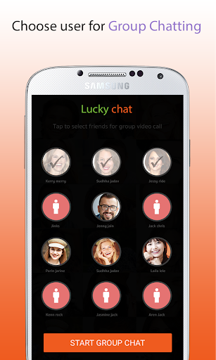 Lucky chat – Random video call mod screenshots 4
