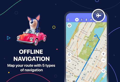 MAPS.ME Offline maps travel guides amp navigation mod screenshots 1