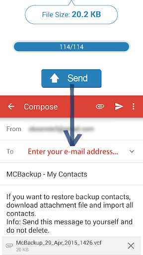 MCBackup – My Contacts Backup mod screenshots 2