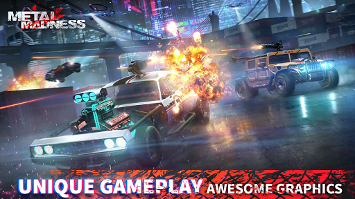 METAL MADNESS PvP Car Shooter amp Twisted Action mod screenshots 2