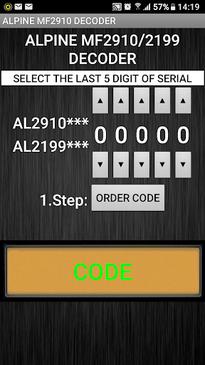 MF2910 Radio Code Decoder mod screenshots 1