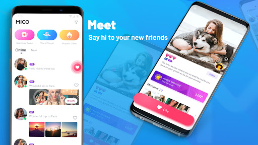 MICO Make Friends Live Chat and Go Live Stream mod screenshots 3