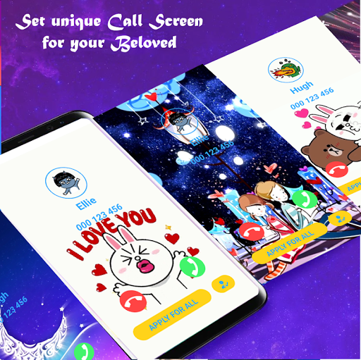 MagiCall – Color Phone Call Screen Theme LED Flash mod screenshots 3