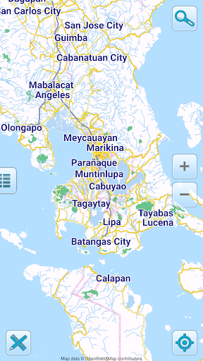 Map of Philippines offline mod screenshots 1