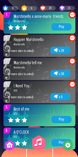 Marshmello Piano Tiles DJ mod screenshots 2