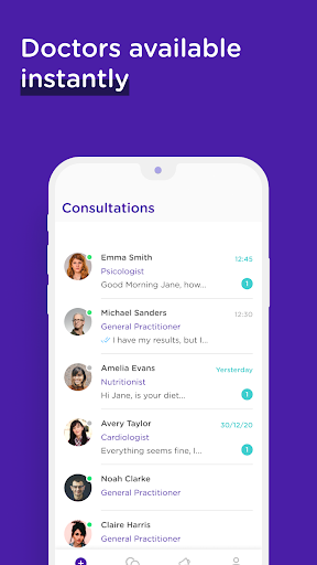 MediQuo Medical Chat – Online doctors consultation mod screenshots 1