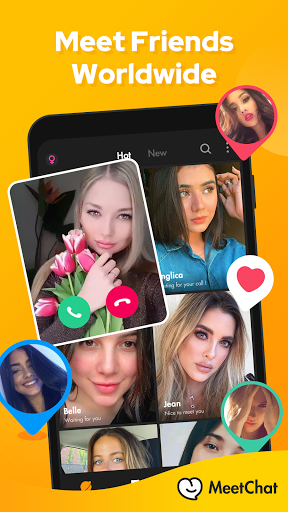Meetchat-Social Chat amp Video Call to Meet people mod screenshots 2