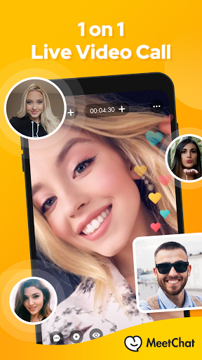 Meetchat-Social Chat amp Video Call to Meet people mod screenshots 3
