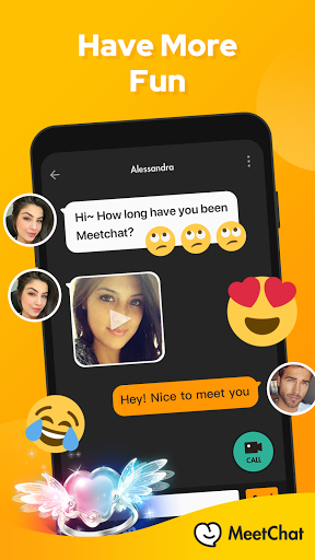 Meetchat-Social Chat amp Video Call to Meet people mod screenshots 5