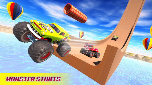 Mega Ramp Car Racing Stunts 3D – Impossible Tracks mod screenshots 1