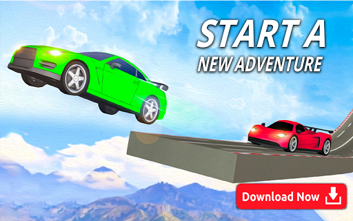 Mega Ramp Car Stunts – Multiplayer Car Games 2021 mod screenshots 1