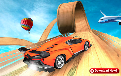 Mega Ramp Car Stunts – Multiplayer Car Games 2021 mod screenshots 3
