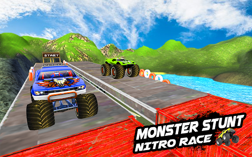 Mega Ramp Monster Truck Racing Games mod screenshots 5