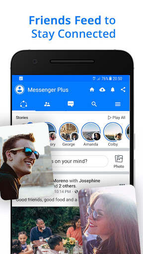 Messenger Go for Social Media Messages Feed mod screenshots 3
