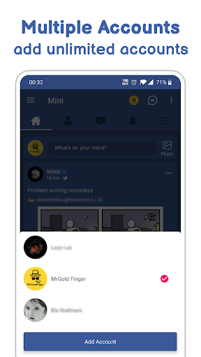 Mini for Facebook – Mini Social mod screenshots 4