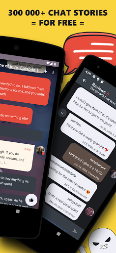 Mistory Chat Stories Community. Free Story Maker mod screenshots 2