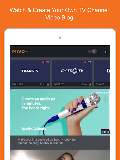 Mivo – Watch TV Online amp Social Video Marketplace mod screenshots 5