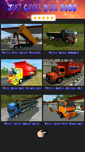 Mod BUSSID Dump Truck mod screenshots 2