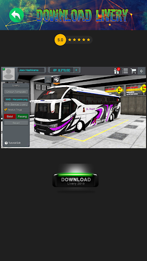 Mod Bussid Bus SR2 XHD Tronton mod screenshots 4