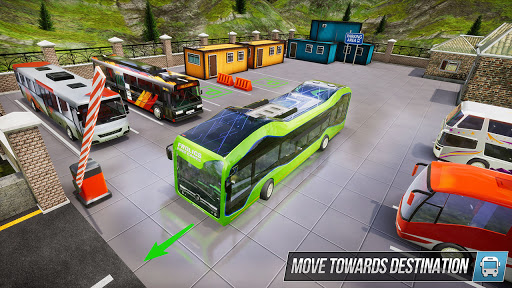 Modern Bus Simulator New Parking Games Bus Games mod screenshots 4