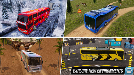 Modern Bus Simulator New Parking Games Bus Games mod screenshots 5