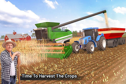 Modern Farming Simulation Tractor amp Drone Farming mod screenshots 1