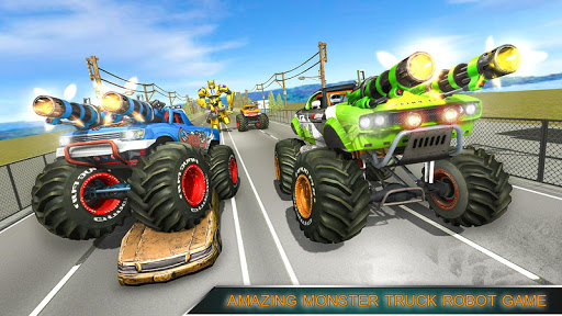 Monster Truck Racing Games Transform Robot games mod screenshots 2