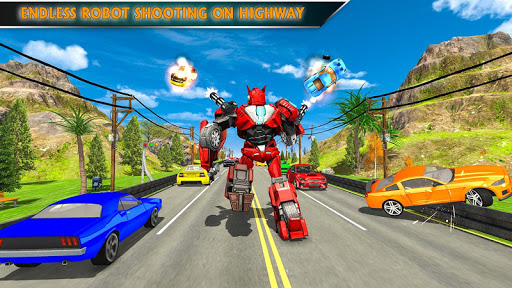 Monster Truck Racing Games Transform Robot games mod screenshots 4