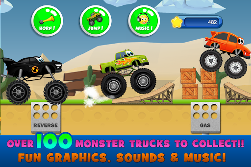 Monster Trucks Game for Kids 2 mod screenshots 2