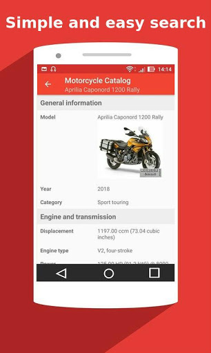 Motorcycle Catalog – All Moto Information App mod screenshots 4