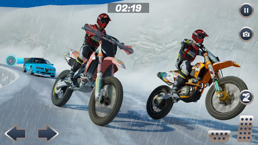 Mountain Bike Snow Moto Racing mod screenshots 1