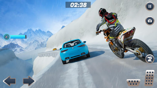 Mountain Bike Snow Moto Racing mod screenshots 3
