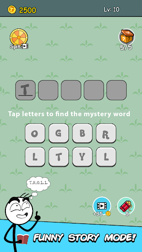 Mr Troll Story – Word Games Puzzle mod screenshots 4