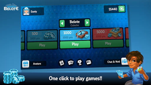 Multiplayer Belote amp Coinche mod screenshots 3