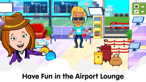 My Airport Town Kids City Airplane Games for Free mod screenshots 4