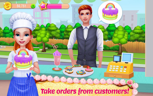 My Bakery Empire – Bake Decorate amp Serve Cakes mod screenshots 2