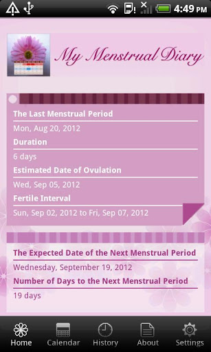 My Menstrual Diary mod screenshots 3