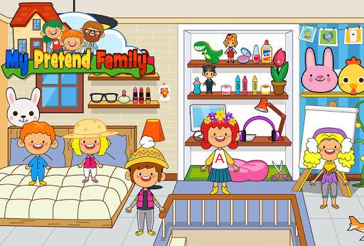 My Pretend Home amp Family – Kids Play Town Games mod screenshots 2