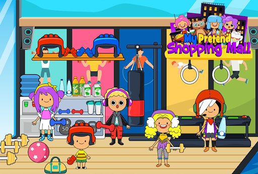 My Pretend Mall – Kids Shopping Center Town Games mod screenshots 2