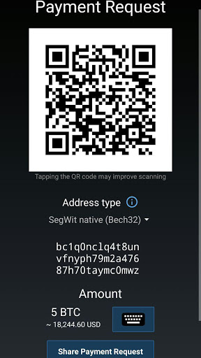 Mycelium Bitcoin Wallet mod screenshots 4