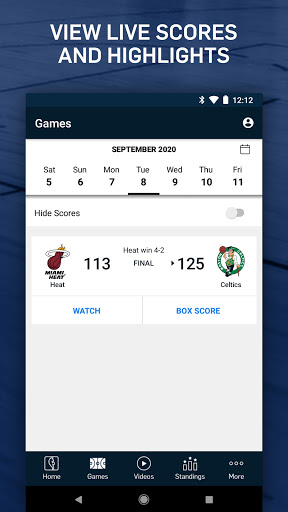 NBA Live Games amp Scores mod screenshots 5
