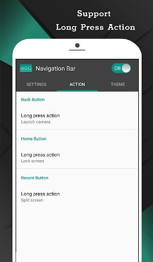 Navigation Bar Back Home Recent Button mod screenshots 4
