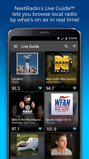 NextRadio Free Live FM Radio mod screenshots 1