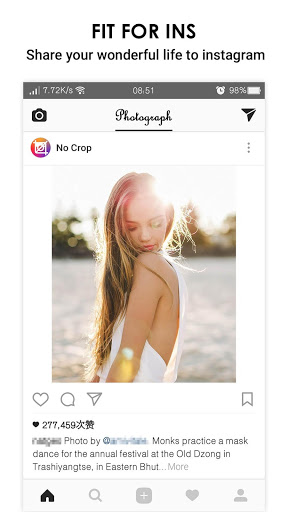 No Crop amp Square for Instagram mod screenshots 1