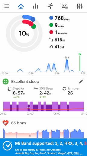 Notify for Mi Band Your privacy first mod screenshots 1