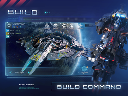 Nova Empire Space Commander Battles in Galaxy War mod screenshots 1